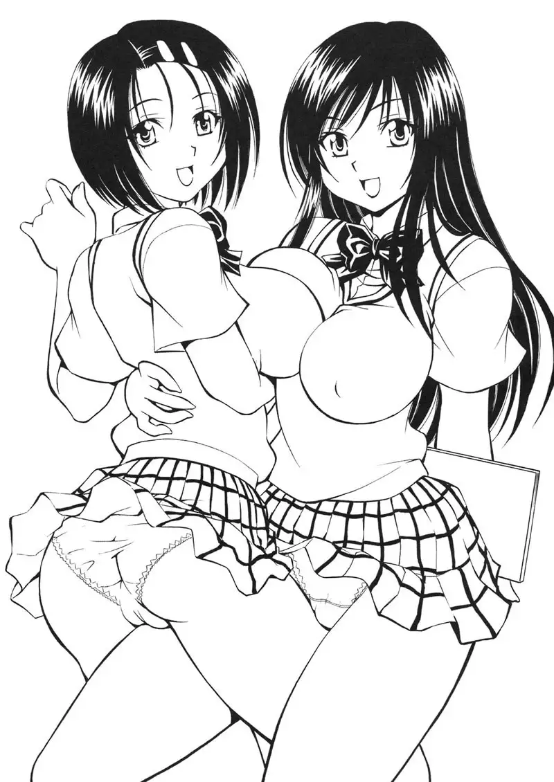 To Love-Ru - Trouble Musume Haruna and Yui