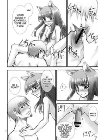 (Mimiket 18) [Wiz's Studio (Tooyama Hirohito)] Ookami no Amai Mitsu | The Wolf's Sweet Nectar (Spice and Wolf) [English] [N04h]