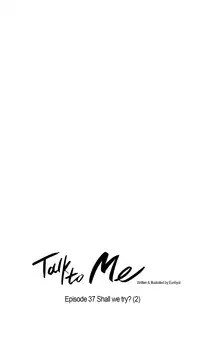 [Silverstar] Talk To Me Ch.1-38 (English) (Ongoing)