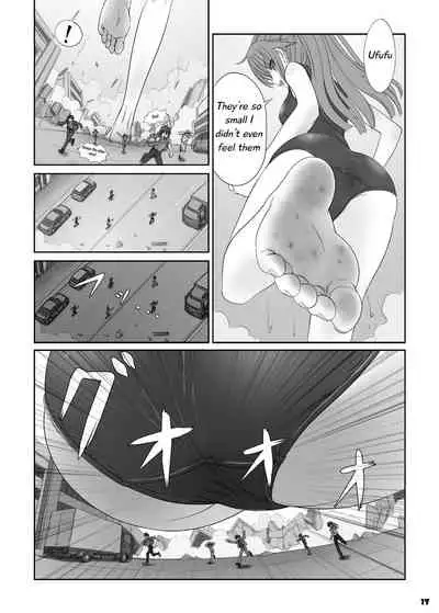 [Ashurame Gajoh (Manzi_SS, Hakuto)] Big Girl Crushed Us [English][Digital]