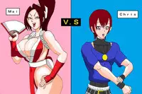 [舞狩] Mai-chan vs Chris-kun (King of Fighters)