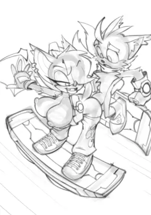 Rouge x Tails