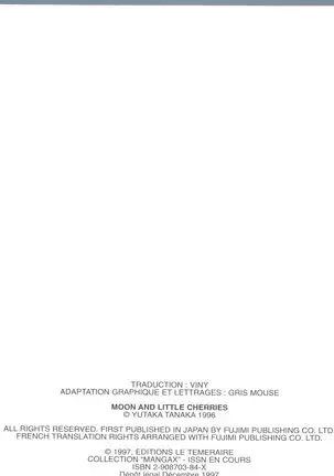 Tsuki to Sakuranbo - Lunes et Petites Cerises