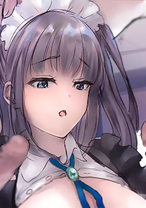 ふたなりメイドいじり