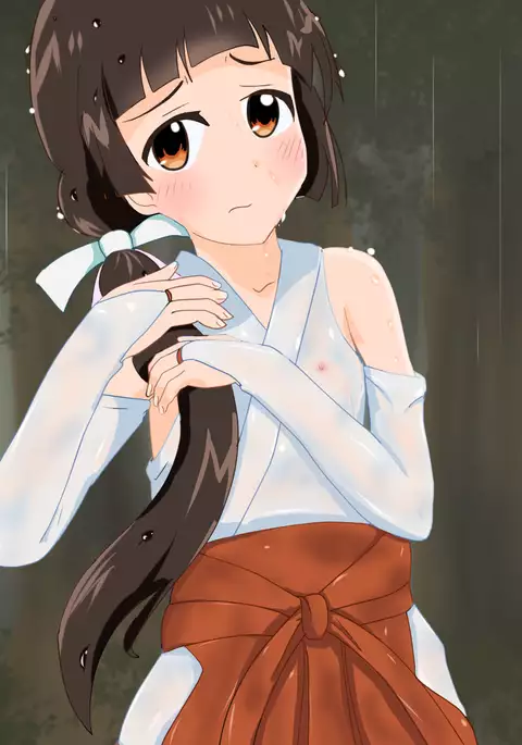 濡れ透けくまみこさん