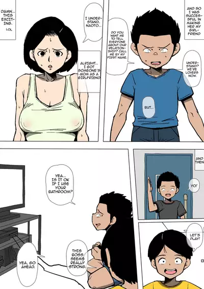 Okaa-san to Class no Yarichin ga | Mom and the Playboy Classmate