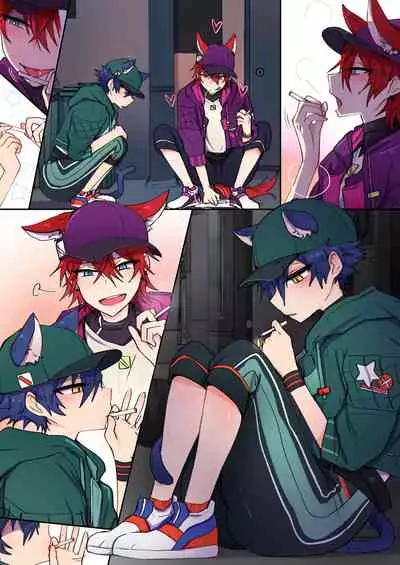 [そなちね] 発情期メス堕ちねこジュンにゃん❤ (あんさんぶるスターズ!)