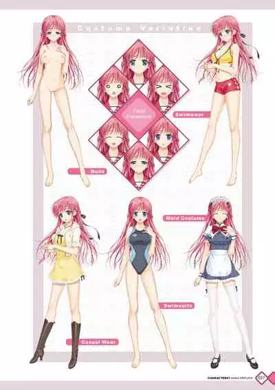 [Happoubi Jin] Kanojo x Kanojo x Kanojo Happoubi Jin Artworks [Digital]