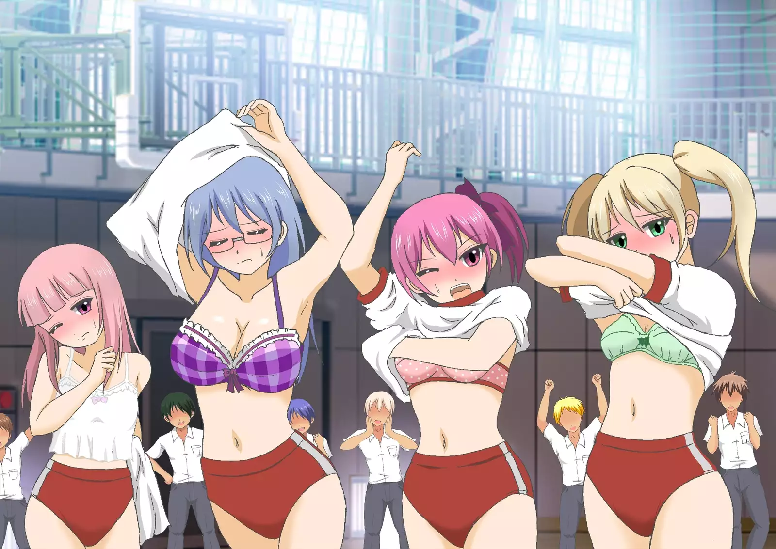 Danjo Taiketsu! Maketara Nuideiku Basuke!