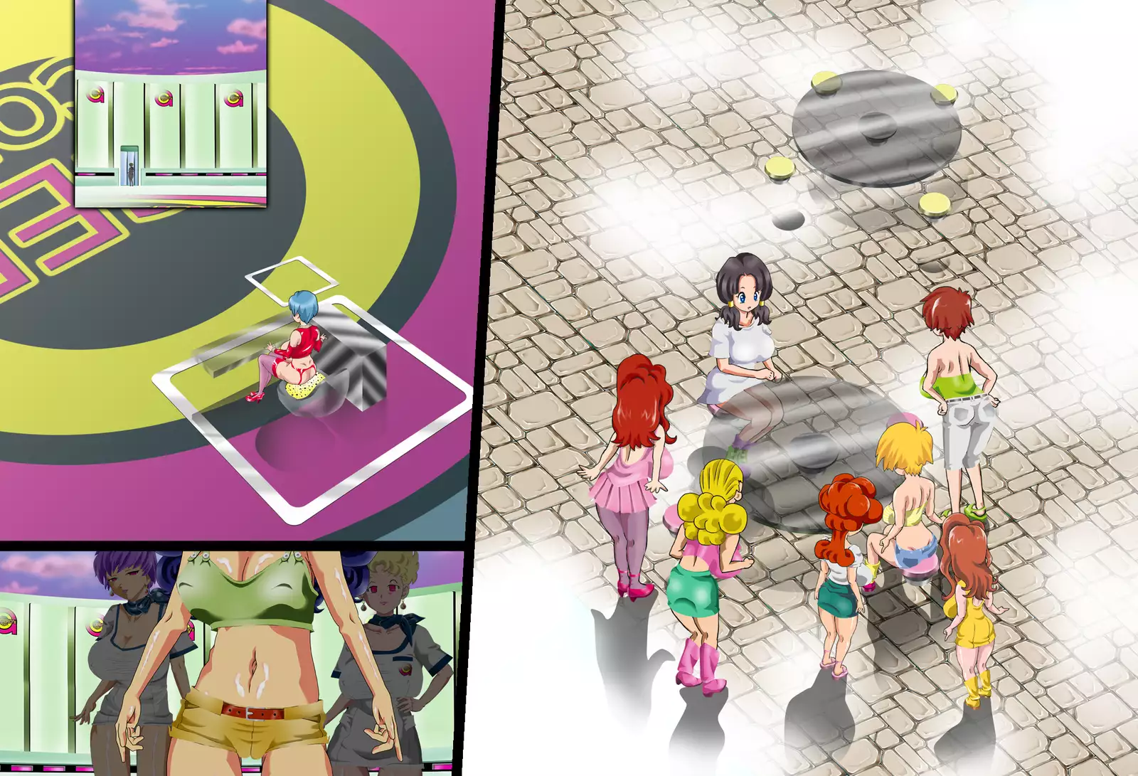 GERO's HAREM vol 4 ~Bulma no Kyuujitsu!? Chou Sennou Lunch Time~