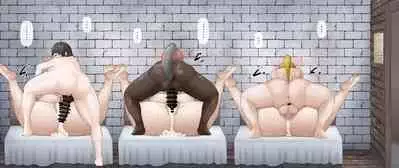 ふたなり達がひたすら種付けプレスするのを見るだけの差分集