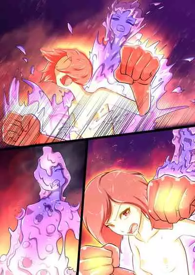 ウチの子がえっちな敵と戦って敗北する話 vsスライム編 正規ルート