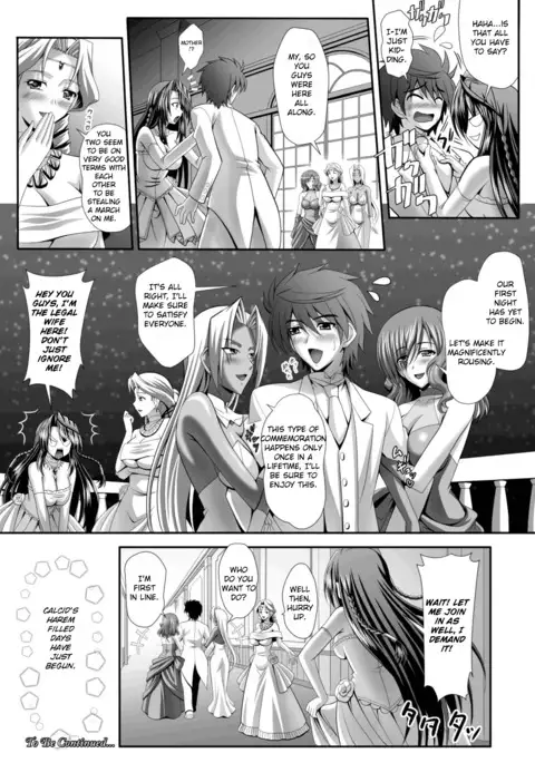 Harem Wedding The Sweet Honeymoon Ch. 1-3