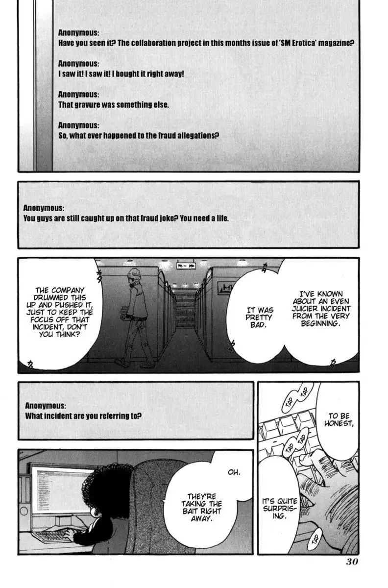 Kanojo wa Kannou Shousetsuka ch32