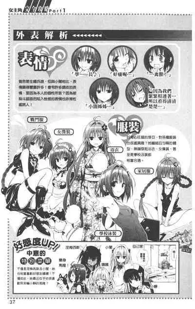 To LOVE-Ru Darkness: Rakuen Keikaku Guide Book Trouble Mania