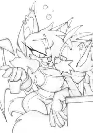Rouge x Tails