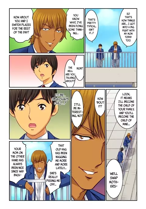 Hahaoya Swap - Omae no Kaa-chan Ore no Mono 1