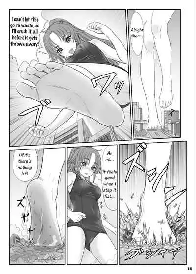 [Ashurame Gajoh (Manzi_SS, Hakuto)] Big Girl Crushed Us [English][Digital]